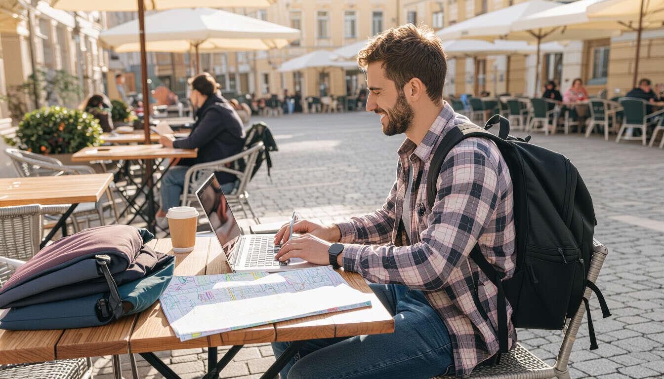 Entdecken Sie, wie digitale Nomaden verbunden bleiben können, ohne extra für Datenpläne zu bezahlen. Lernen Sie praktische Tipps, um zuverlässige kostenlose WiFi-Spots in ausländischen Städten zu finden, und sorgen Sie für nahtloses Arbeiten und Abenteuer mit einem knappen Budget. Dieser Leitfaden behandelt Sicherheit und Top-Standorte für kostengünstiges Reisen.